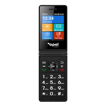 Opel Mobile 4G EasyFlip - black